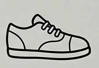 a drawing of a shoe.webp